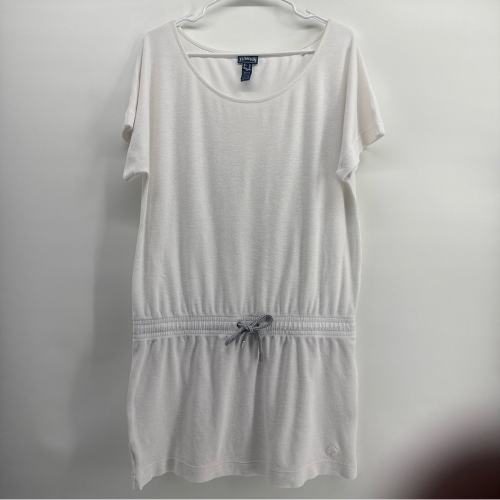 Vilebrequin White,  Terry Cloth Swim Cover-up SZ 12